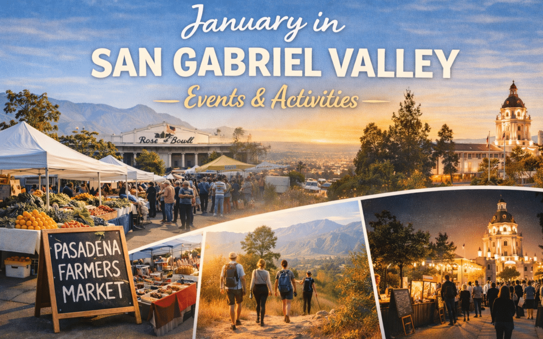 January in the San Gabriel Valley