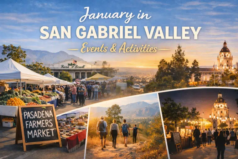 January in the San Gabriel Valley