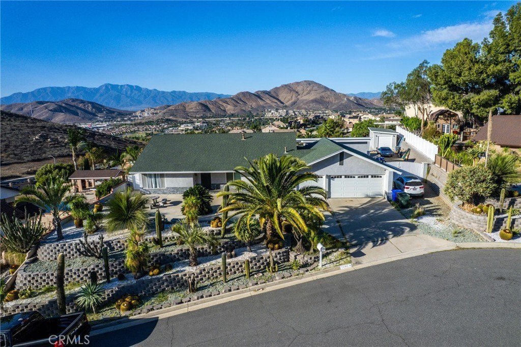 7499 Blackhills Dr, Jurupa Valley, with mountain views